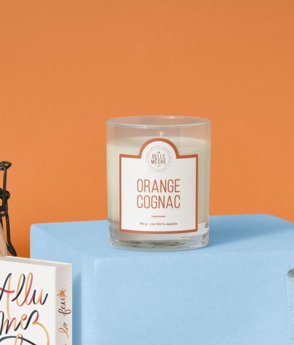 Bougie parfumée orange...