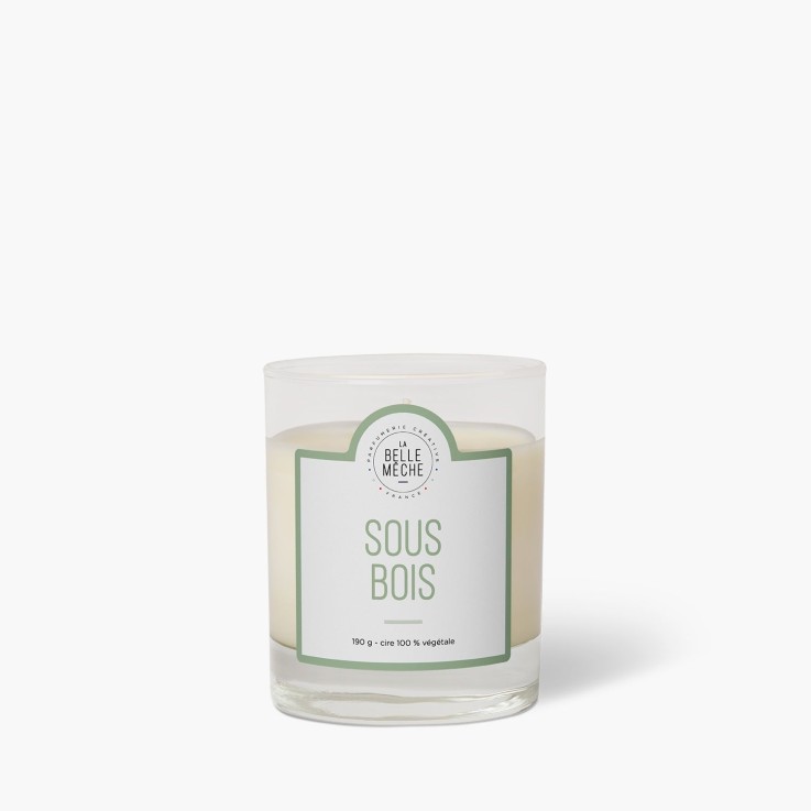 Bougie parfumée sous bois (190g)