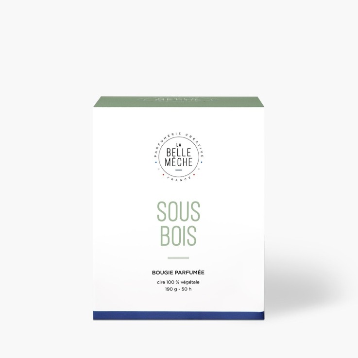 Bougie parfumée sous bois (190g)