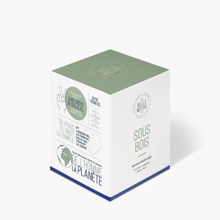 Bougie parfumée sous bois (190g)