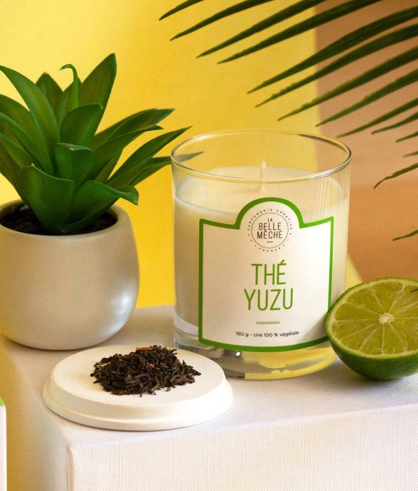 Bougie parfumée thé yuzu...