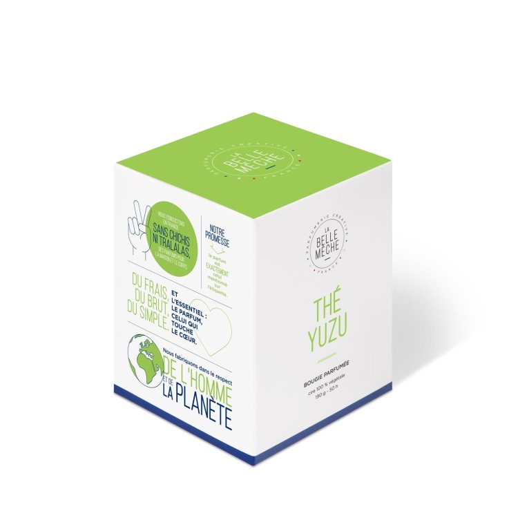 Bougie parfumée thé yuzu (190g)