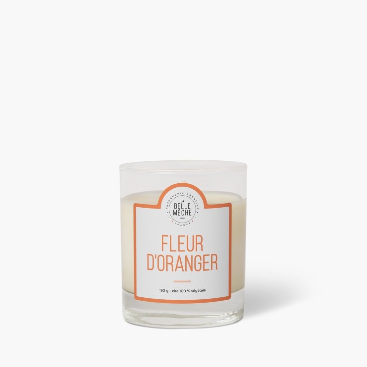 Bougie parfumée fleur d'oranger (190g)