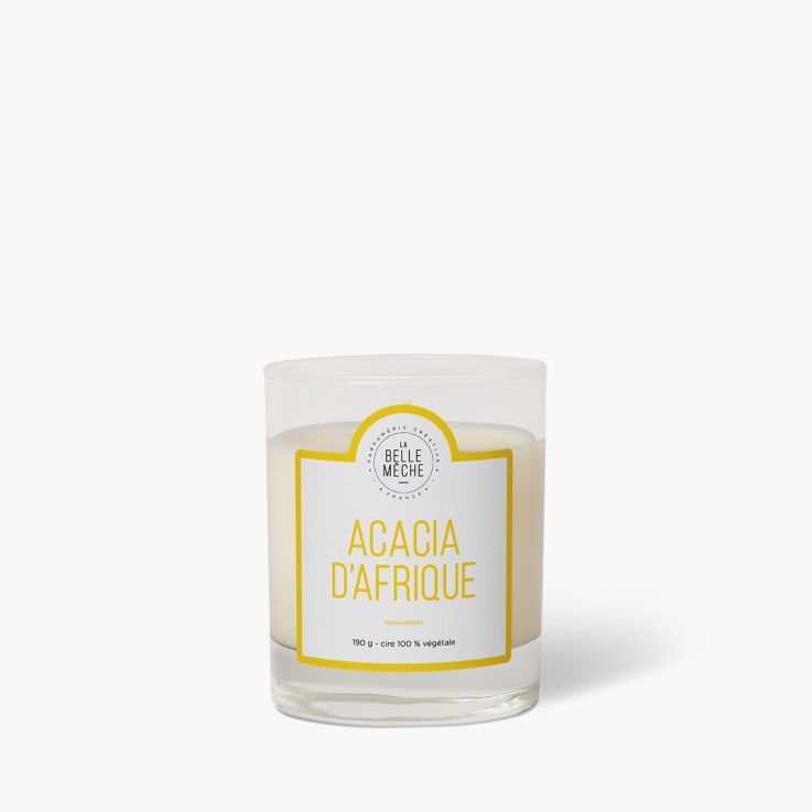 Bougie parfumée acacia d'Afrique (190g)