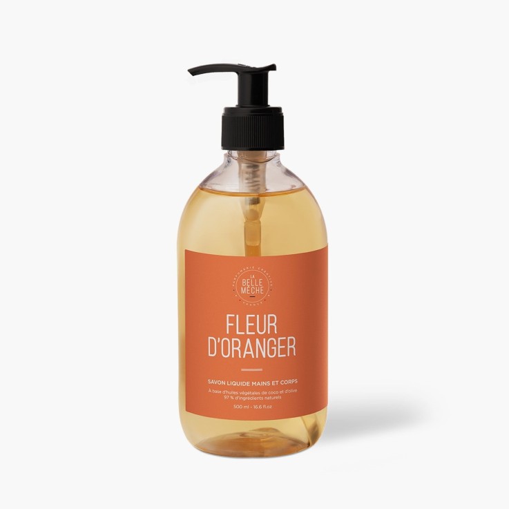Savon liquide fleur d'oranger (500ml)