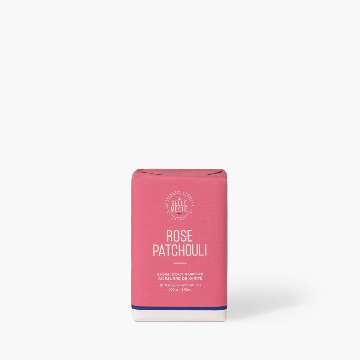 Savon solide parfumé rose patchouli (100g)