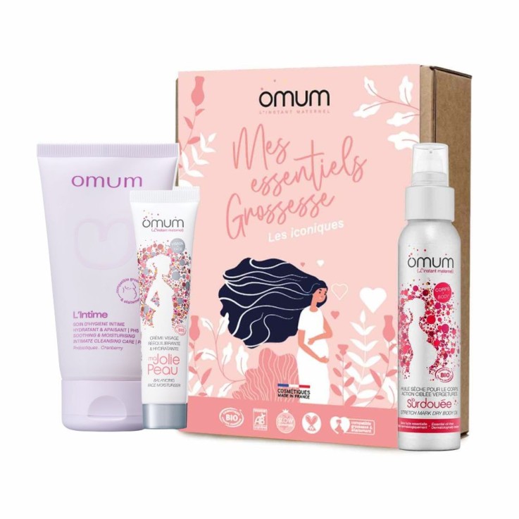 Coffret Mes Essentiels Grossesse Cadeau future maman Bio