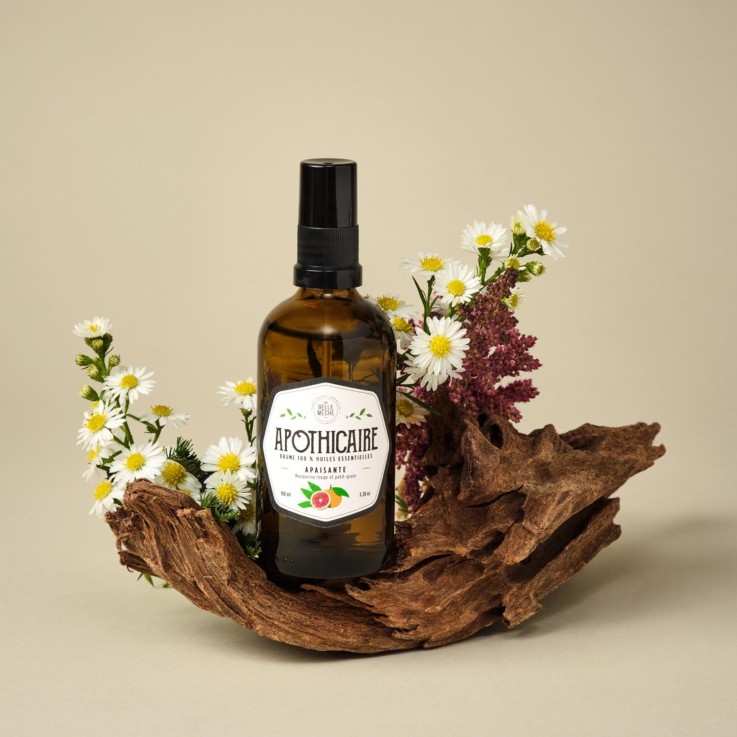 Brume Apothicaire huile essentielle apaisante (100ml)
