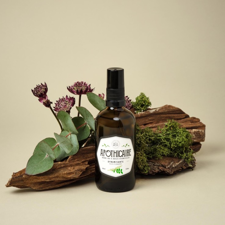 Brume Apothicaire huile essentielle dynamisante (100ml)
