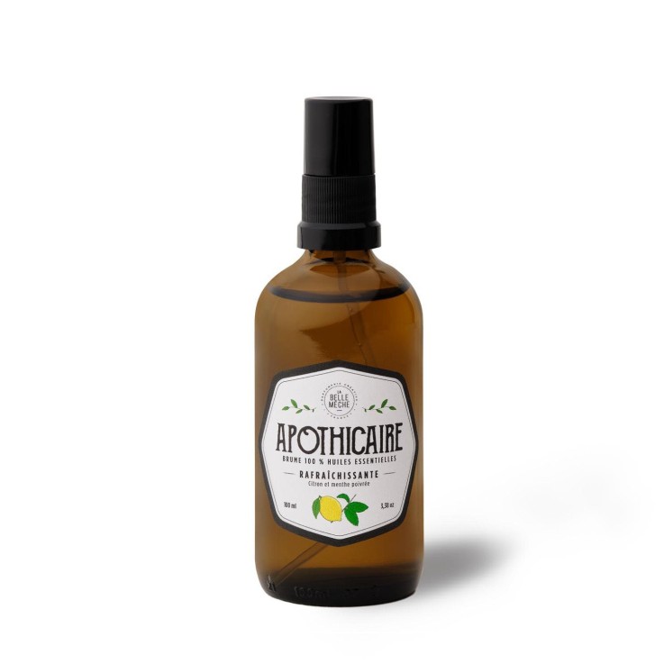 Brume Apothicaire huile essentielle rafraichissante (100ml)