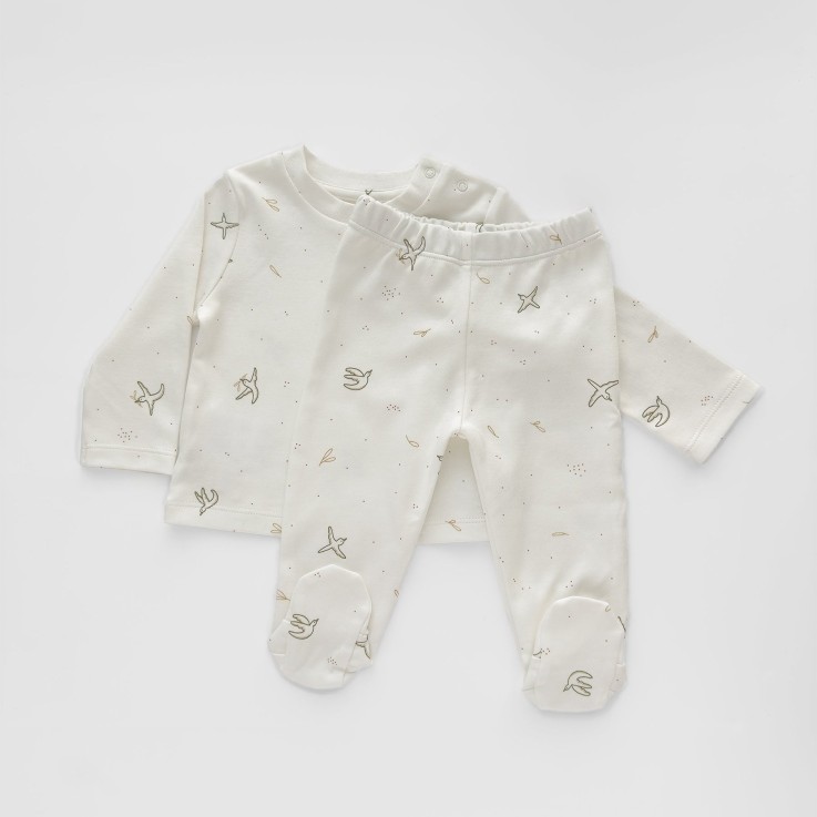 Pyjama bébé Coton bio l'Envolée