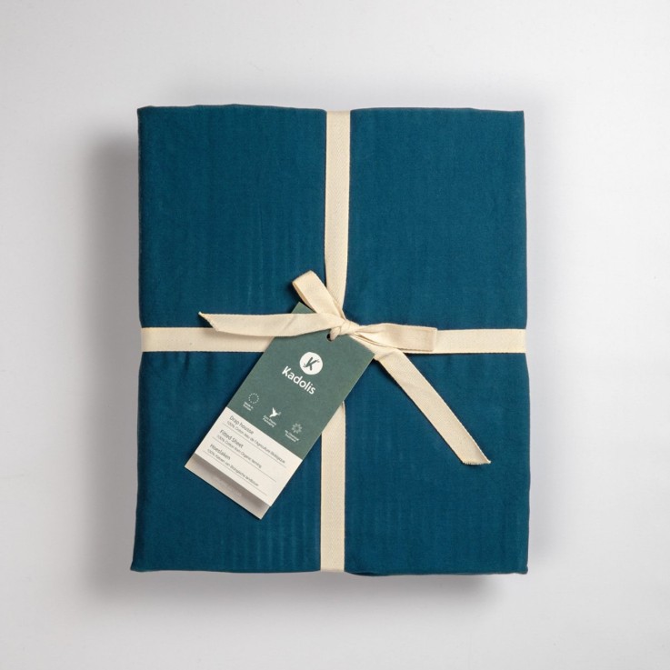 Drap housse pur Coton Bio pour lit bébé