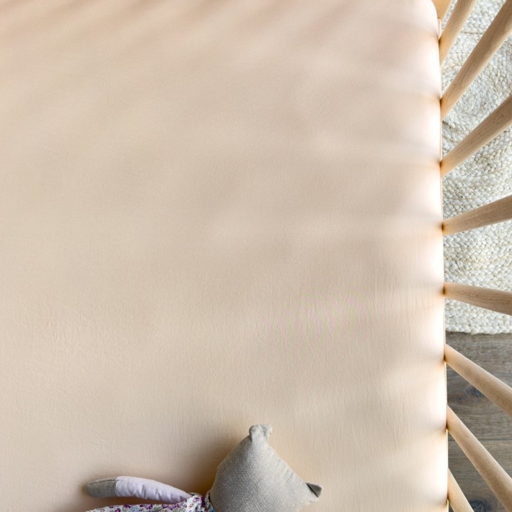 Drap housse pur Coton Bio pour lit bébé
