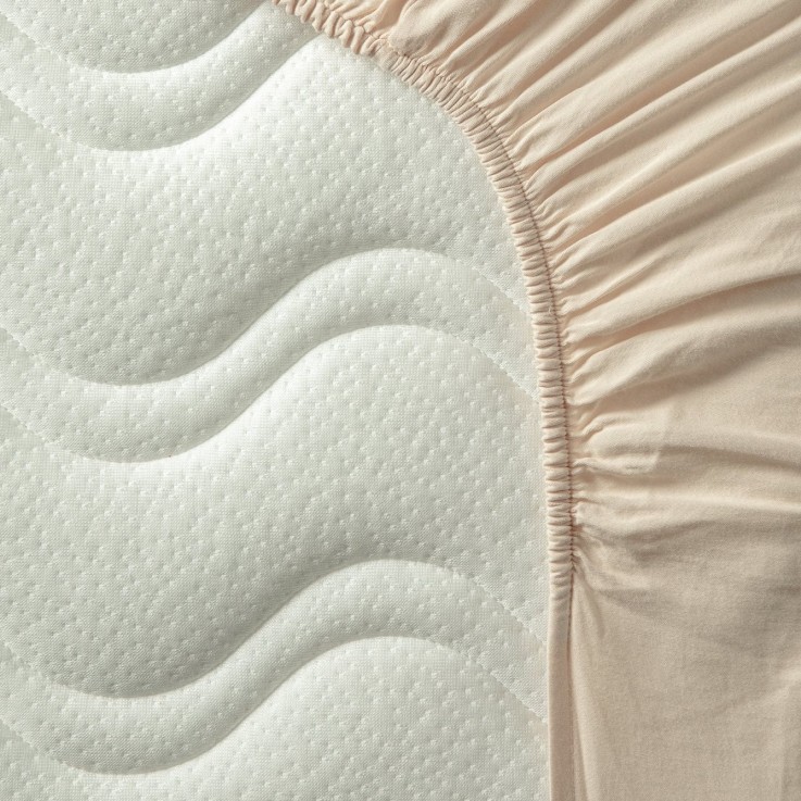 Drap housse pur Coton Bio pour lit bébé