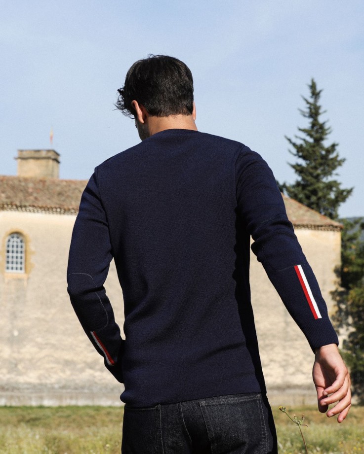 Pull Philibert Maison FT x Saint James Laine mérinos