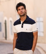 Bleu Marine/écru