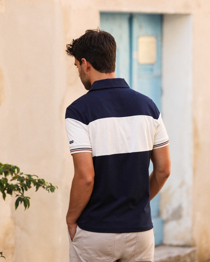 Polo Tancrède Maison FT x Saint James Coton bio