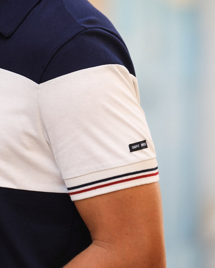 Polo Tancrède Maison FT x Saint James Coton bio
