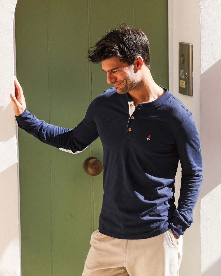Henley Batistin Maison FT x Saint James Coton Bio