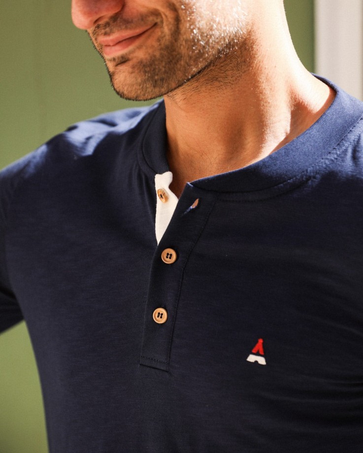Henley Batistin Maison FT x Saint James Coton Bio