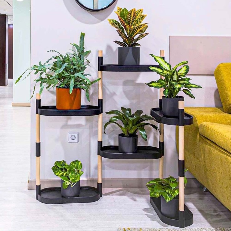 Étagère pour plantes à 6 plateaux