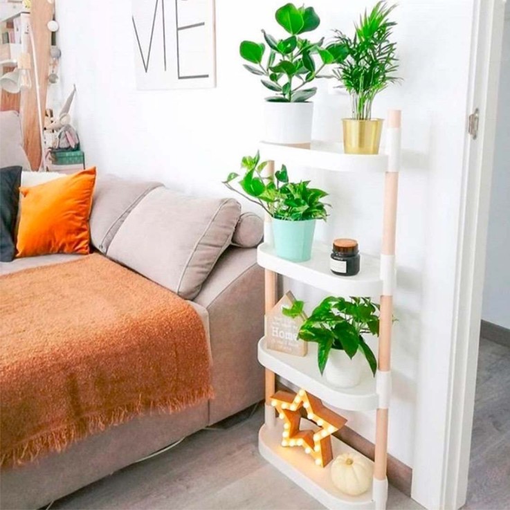 Étagère pour plantes à 4 plateaux