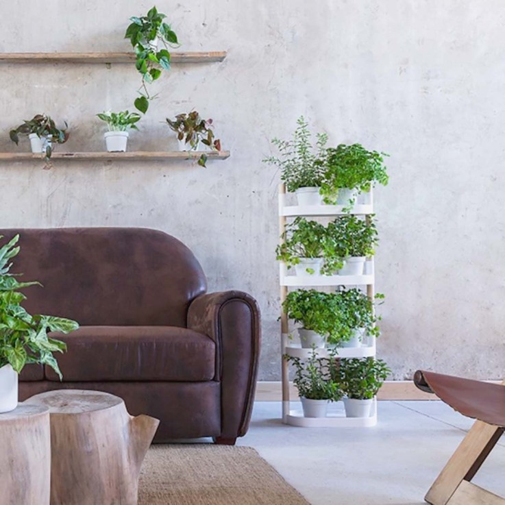 Étagère pour plantes à 4 plateaux