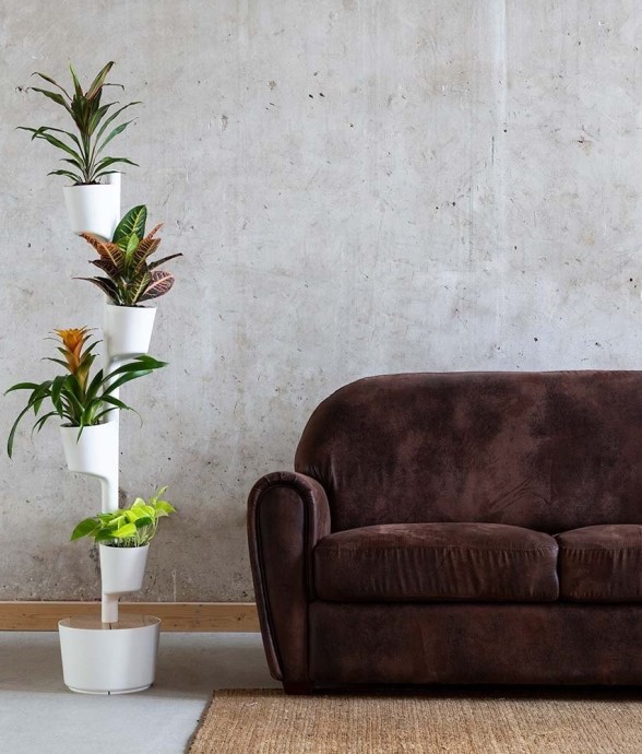 Jardinière verticale 4 pots