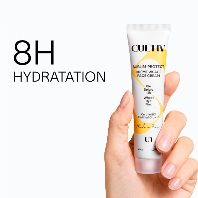 Crème visage repulpante Bio (40ml)
