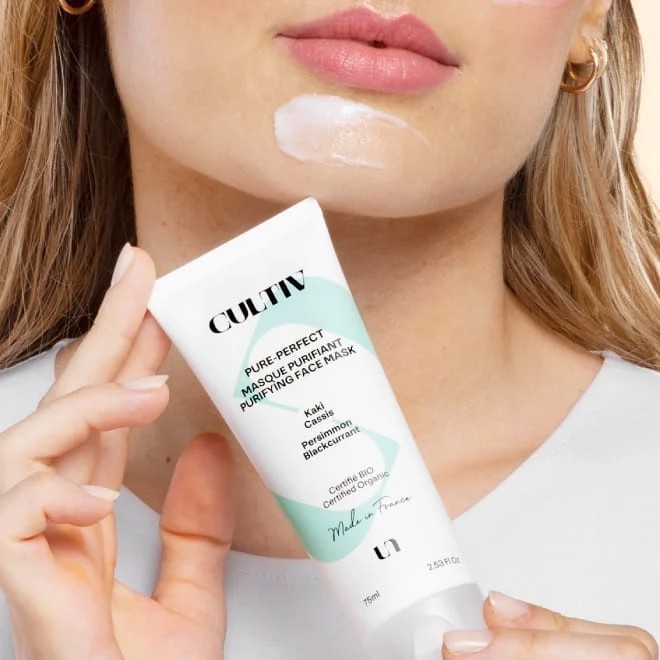 Masque visage Purifiant peau nette Bio (75ml)