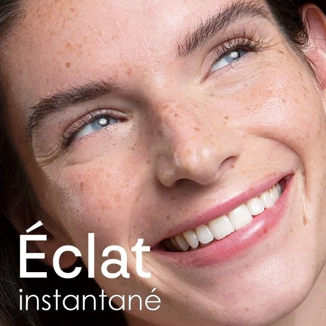 Masque visage éclat peeling 2en1 Bio (75ml)