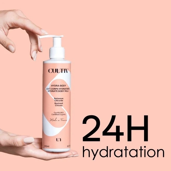 Lait corps hydratant 24H Bio (250ml)