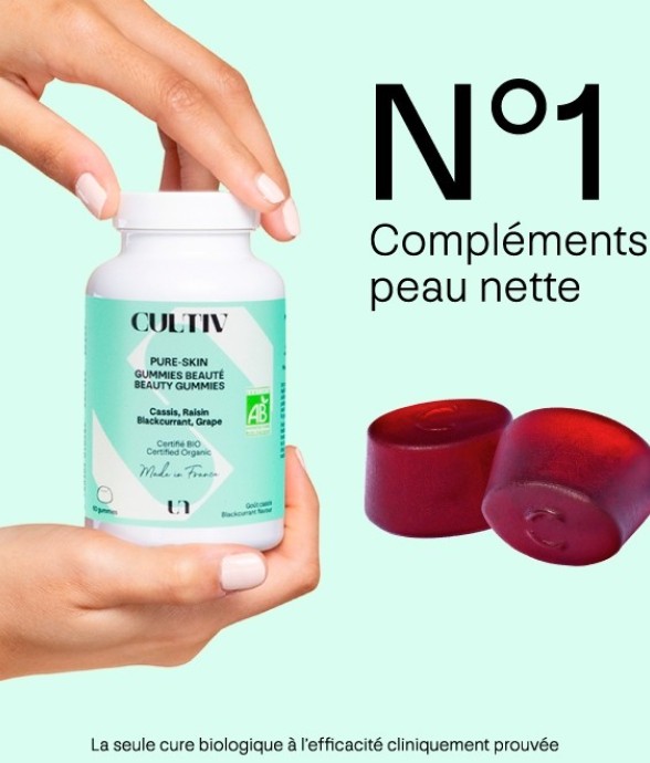 Gummies peau nette...