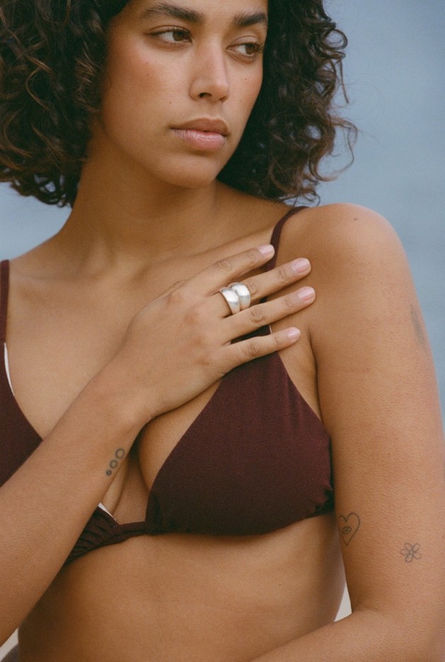 Haut de maillot triangle Mélanie Matière Recyclée