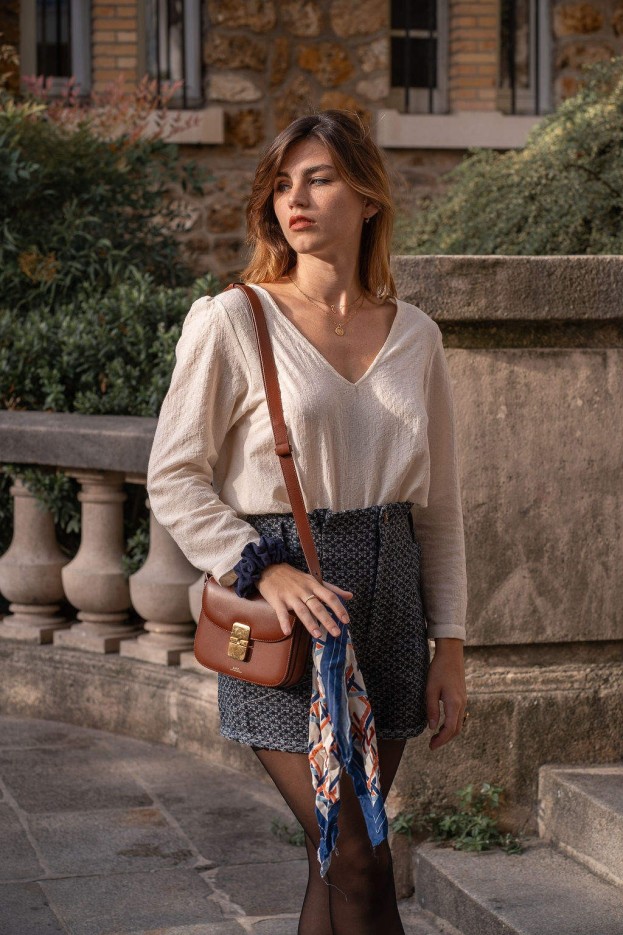 Blouse manches longues Jackie Coton bio