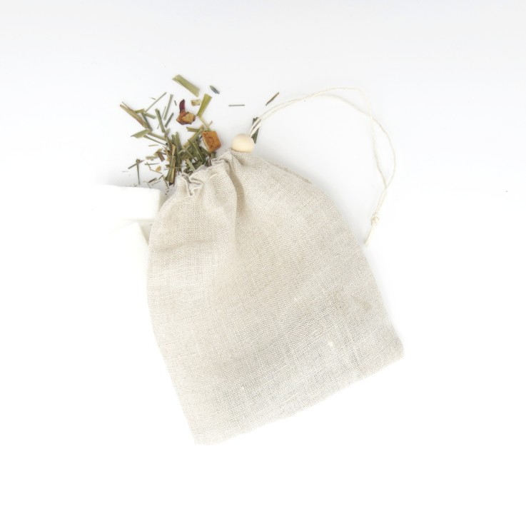 Filtre à infusion lavable en Lin Bio