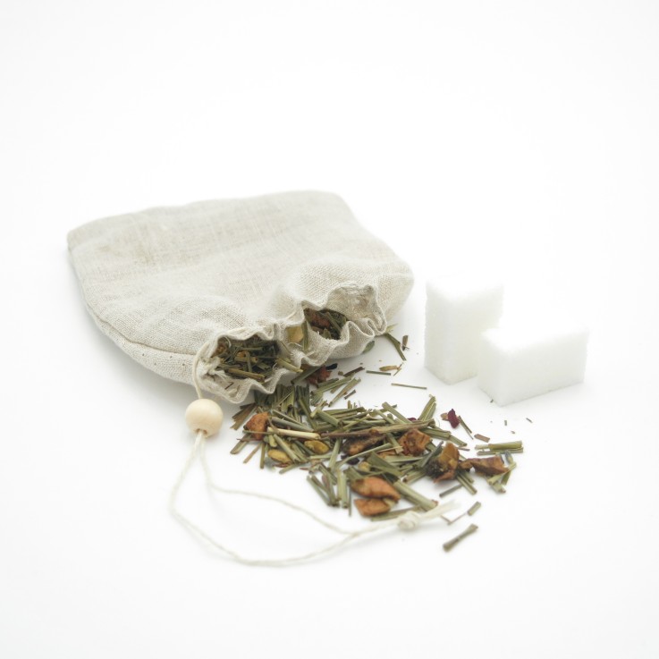 Filtre à infusion lavable en Lin Bio