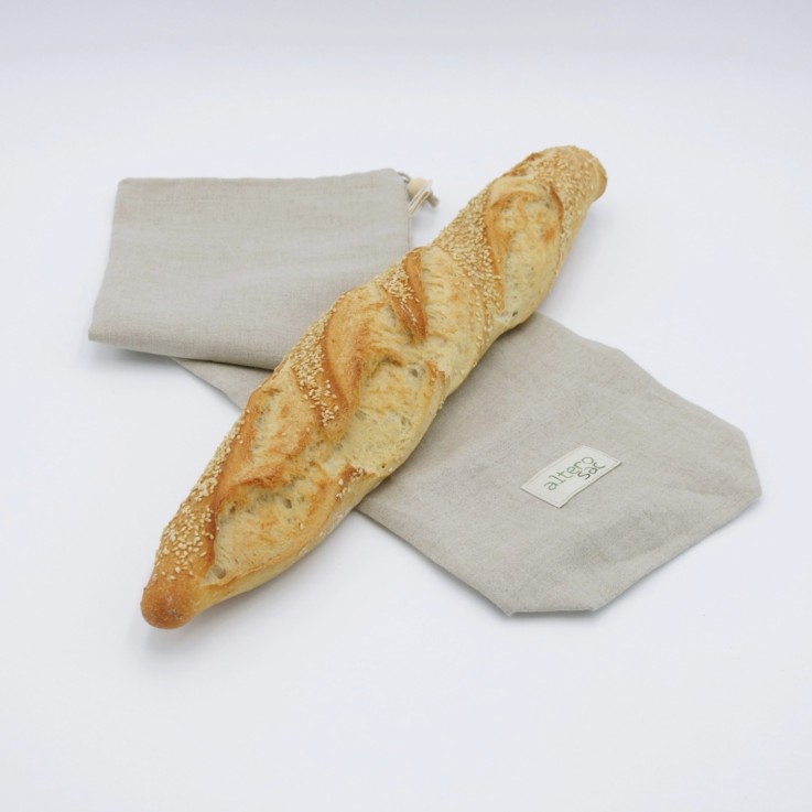 Sac à baguette en Lin Bio