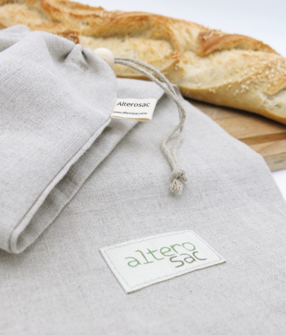 Sac à baguette en Lin Bio