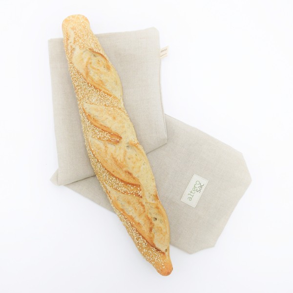 Sac à baguette en Lin Bio