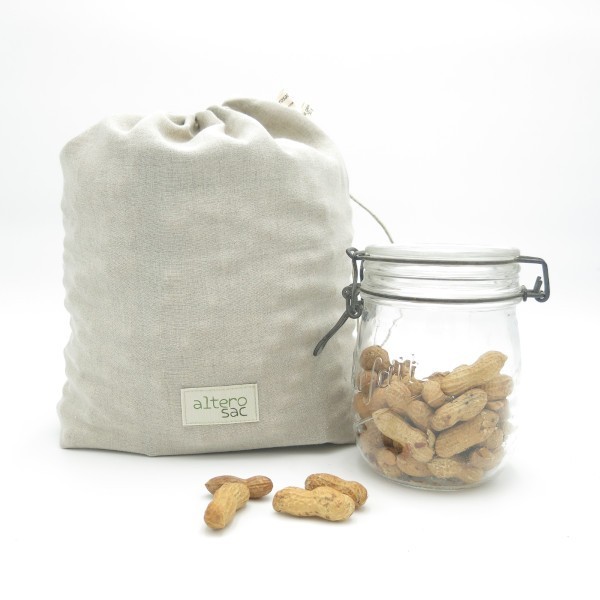 Sac à vrac en Lin Bio (XL)
