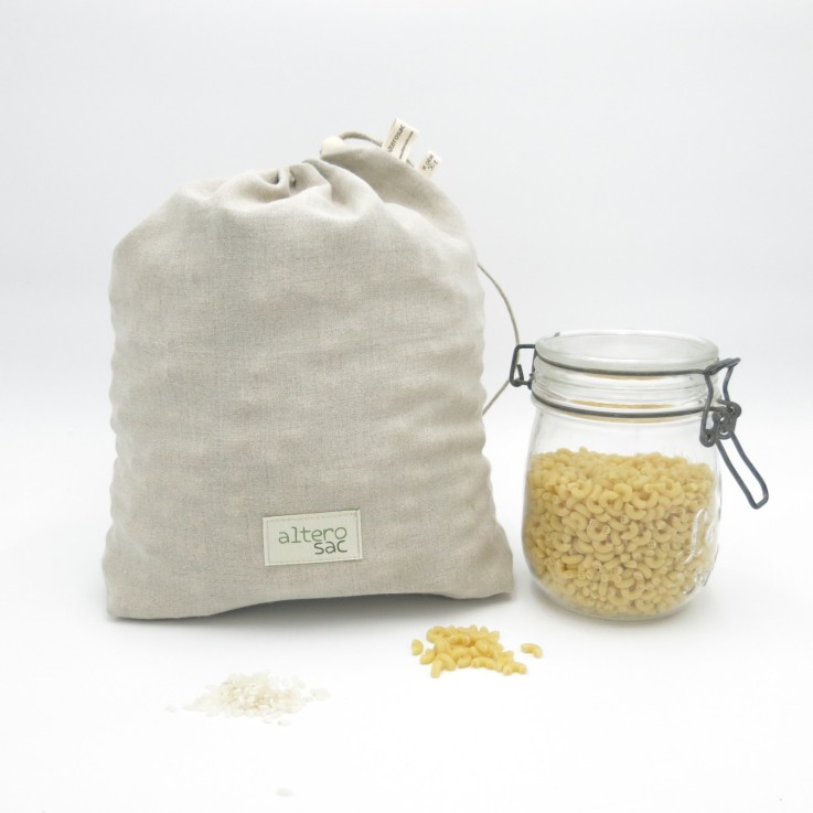 Sac à vrac en Lin Bio (XL)