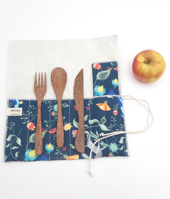 Etui à couverts en Coton Bio