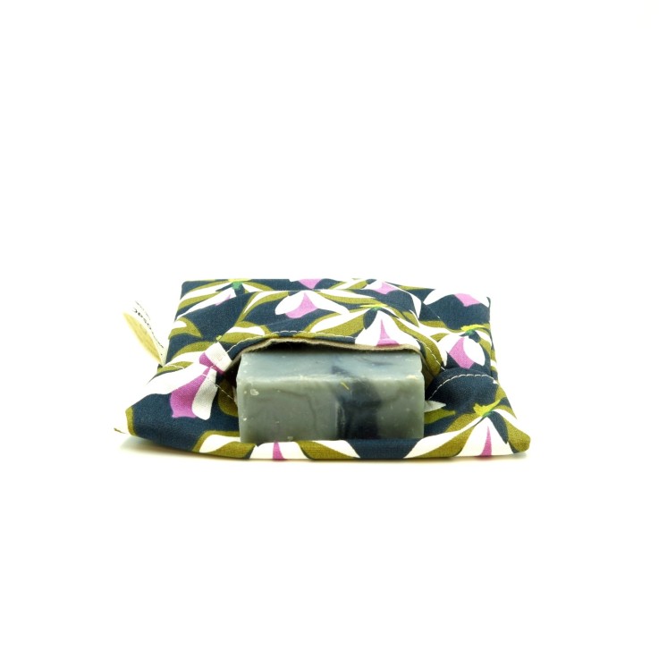 Pochette à savon doublée en Coton
