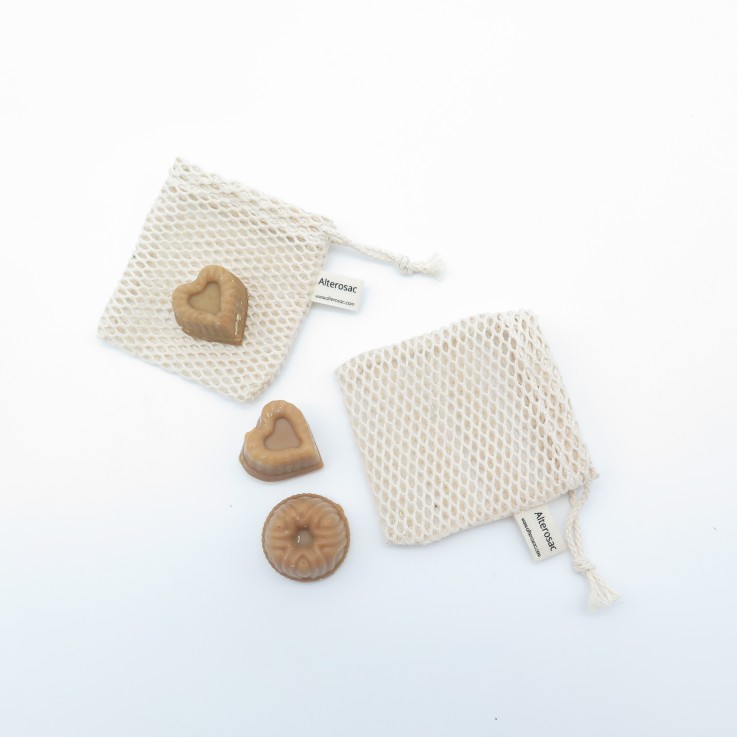 Mini filet à chutes de savon en Coton Bio