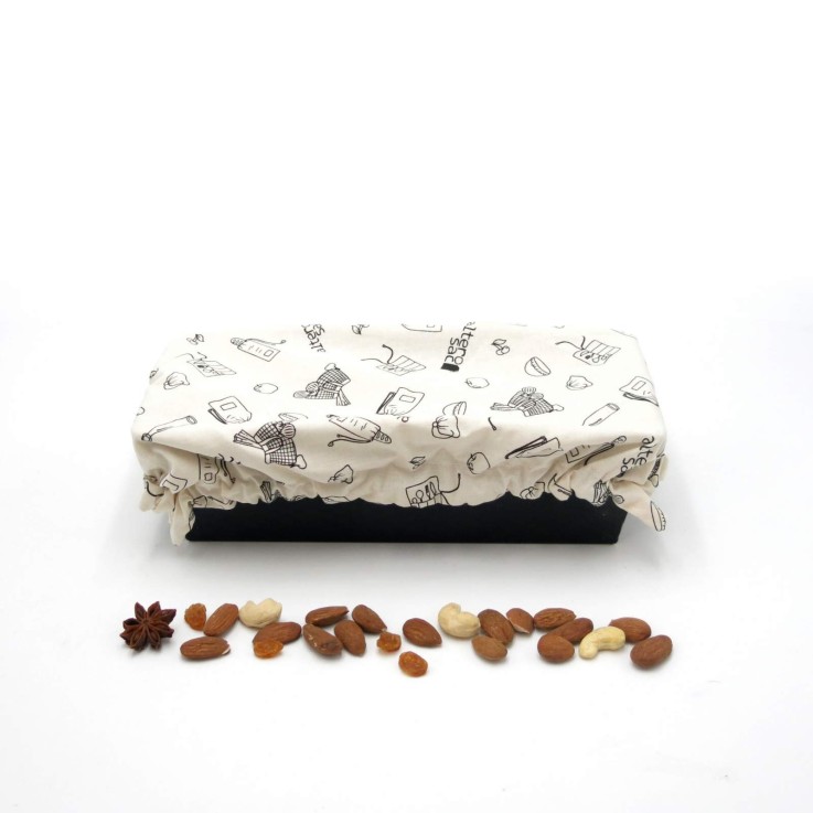 Recouvre plat à cake en Coton Bio