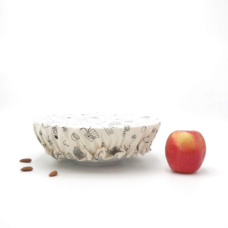Recouvre bol en Coton Bio (L)