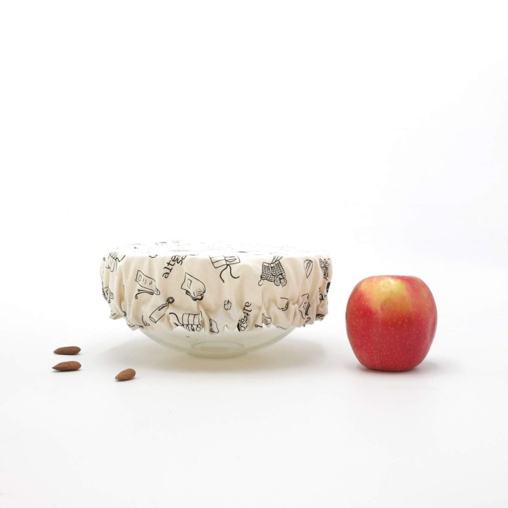 Recouvre bol en Coton Bio (M)