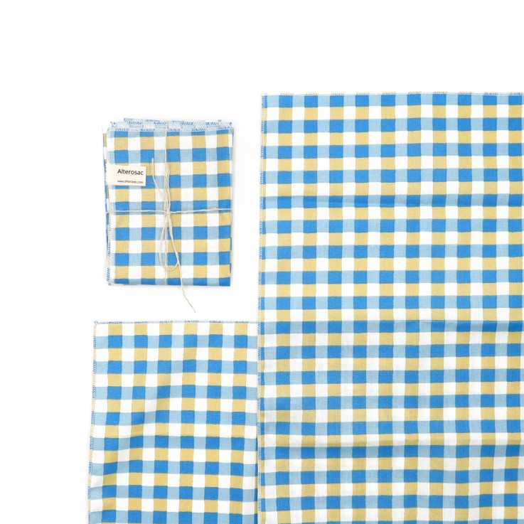Mouchoirs lavables en coton x 2 (L)