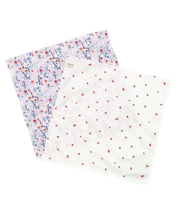 Mouchoirs lavables en coton...